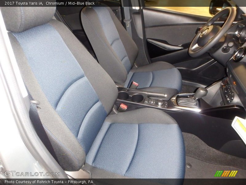 Chromium / Mid-Blue Black 2017 Toyota Yaris iA