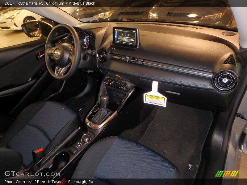 Chromium / Mid-Blue Black 2017 Toyota Yaris iA