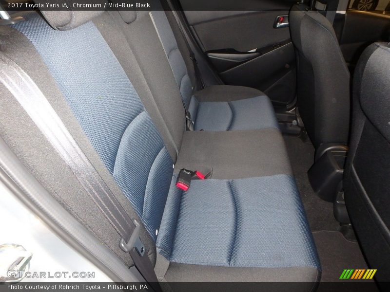 Chromium / Mid-Blue Black 2017 Toyota Yaris iA