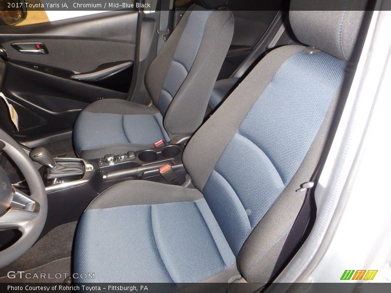 Chromium / Mid-Blue Black 2017 Toyota Yaris iA
