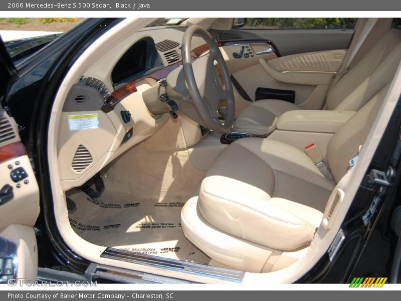 Black / Java 2006 Mercedes-Benz S 500 Sedan