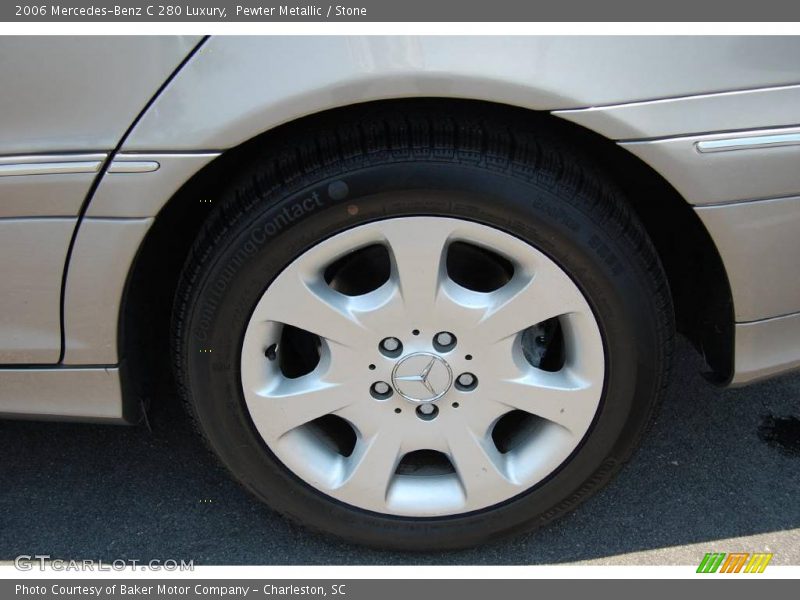 Pewter Metallic / Stone 2006 Mercedes-Benz C 280 Luxury