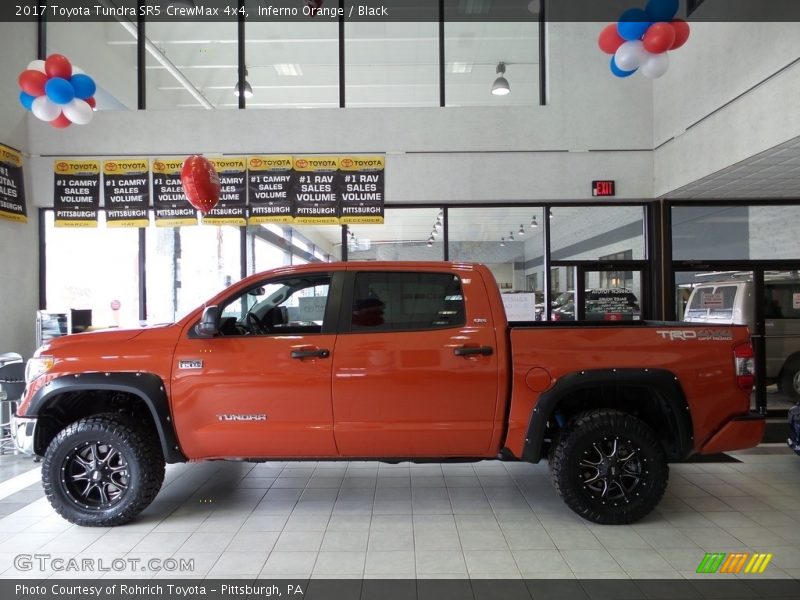 2017 Tundra SR5 CrewMax 4x4 Inferno Orange
