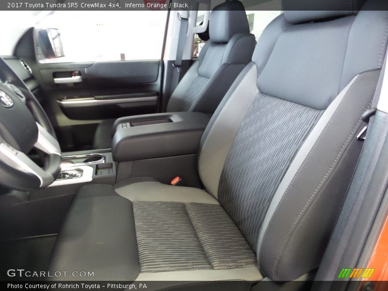 Inferno Orange / Black 2017 Toyota Tundra SR5 CrewMax 4x4