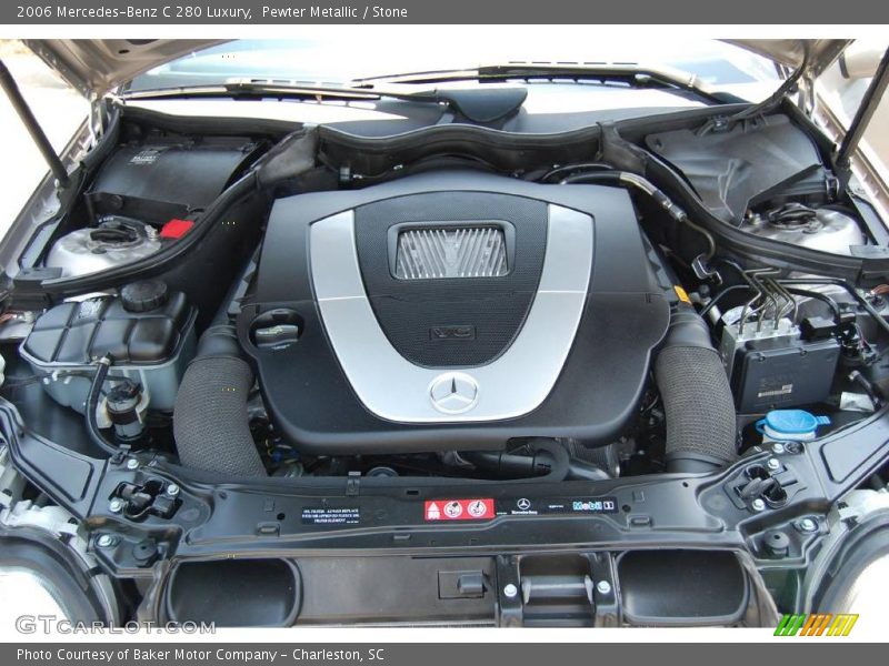 Pewter Metallic / Stone 2006 Mercedes-Benz C 280 Luxury