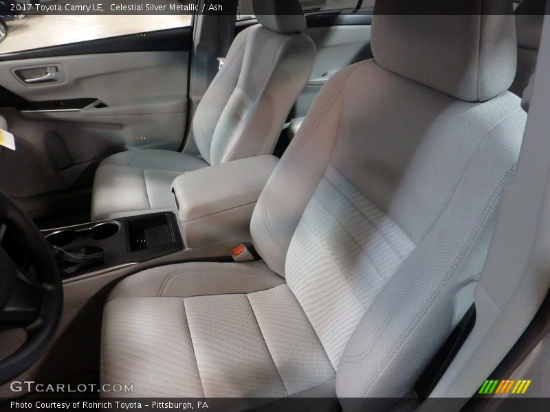 Celestial Silver Metallic / Ash 2017 Toyota Camry LE