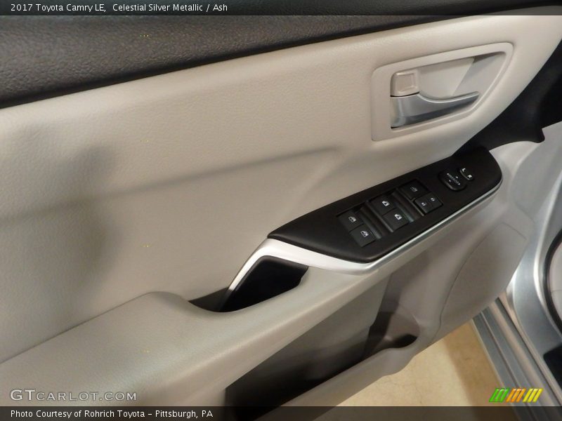 Celestial Silver Metallic / Ash 2017 Toyota Camry LE