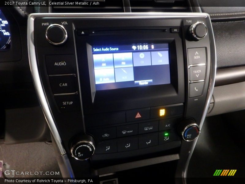 Celestial Silver Metallic / Ash 2017 Toyota Camry LE