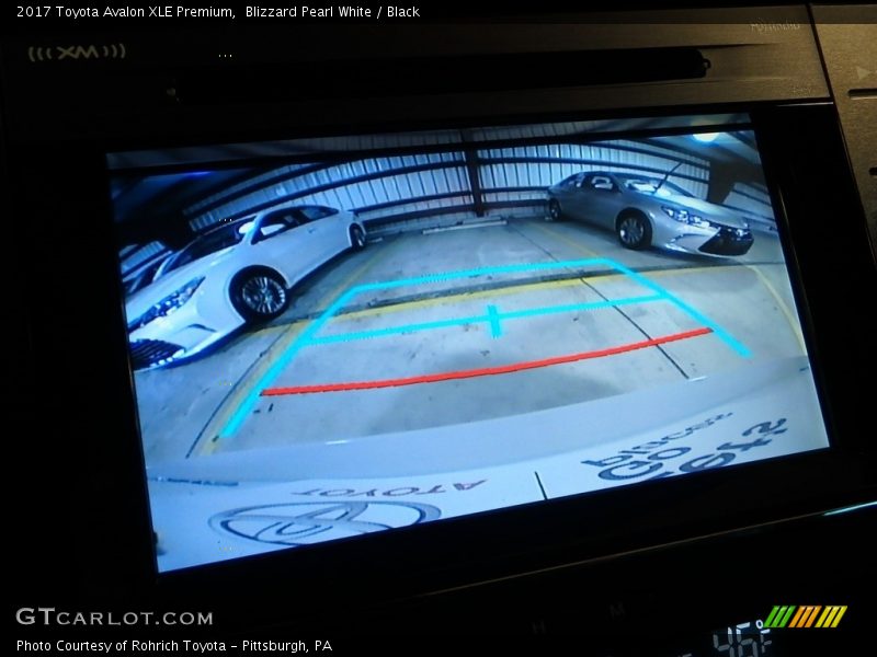 Blizzard Pearl White / Black 2017 Toyota Avalon XLE Premium