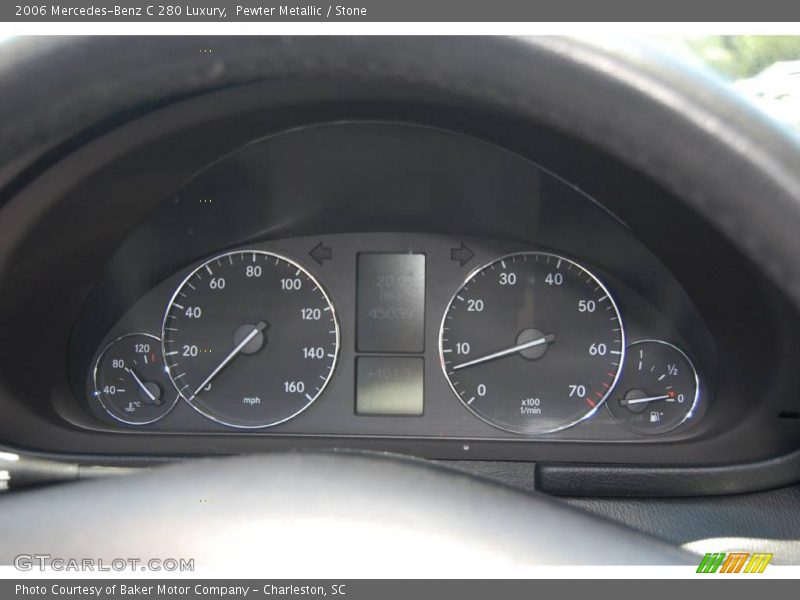 Pewter Metallic / Stone 2006 Mercedes-Benz C 280 Luxury
