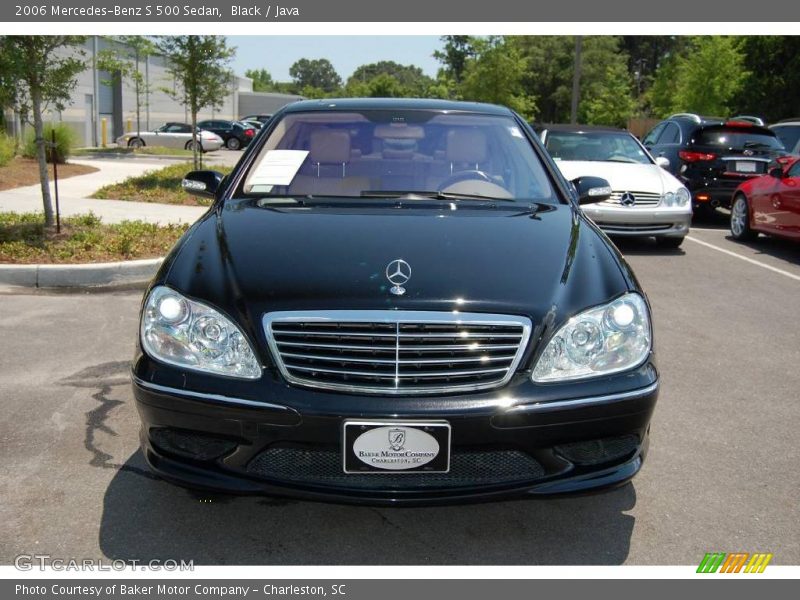 Black / Java 2006 Mercedes-Benz S 500 Sedan