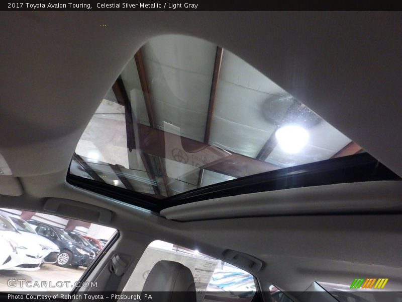 Celestial Silver Metallic / Light Gray 2017 Toyota Avalon Touring