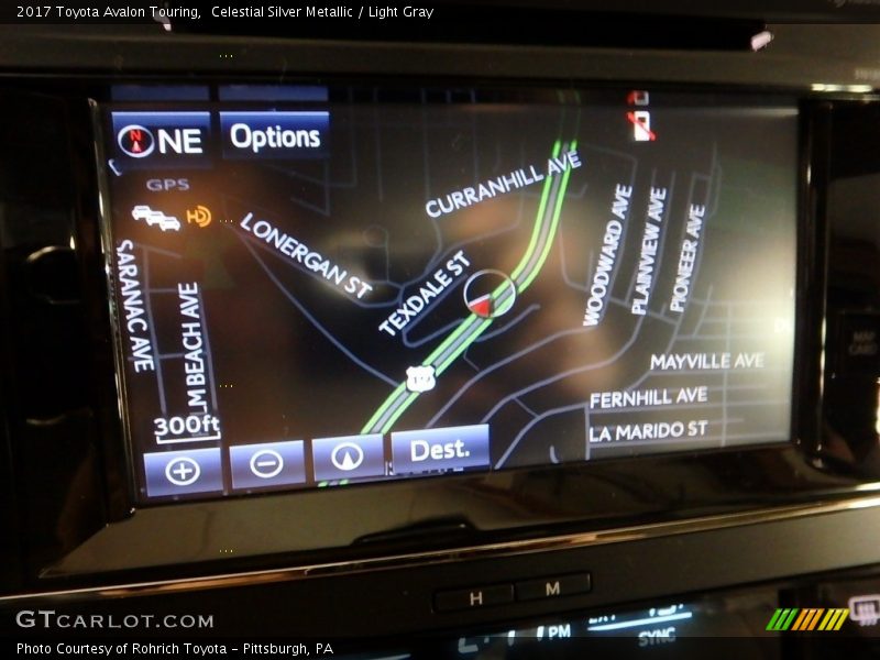 Celestial Silver Metallic / Light Gray 2017 Toyota Avalon Touring