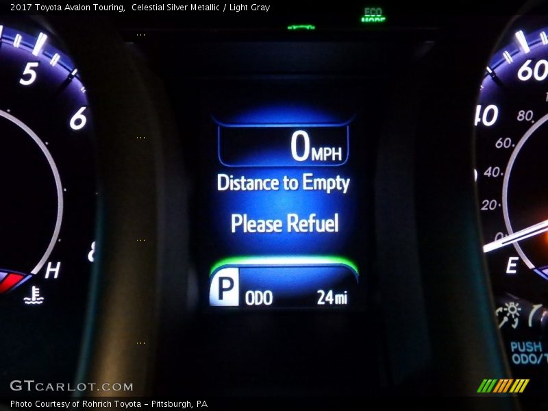 Celestial Silver Metallic / Light Gray 2017 Toyota Avalon Touring