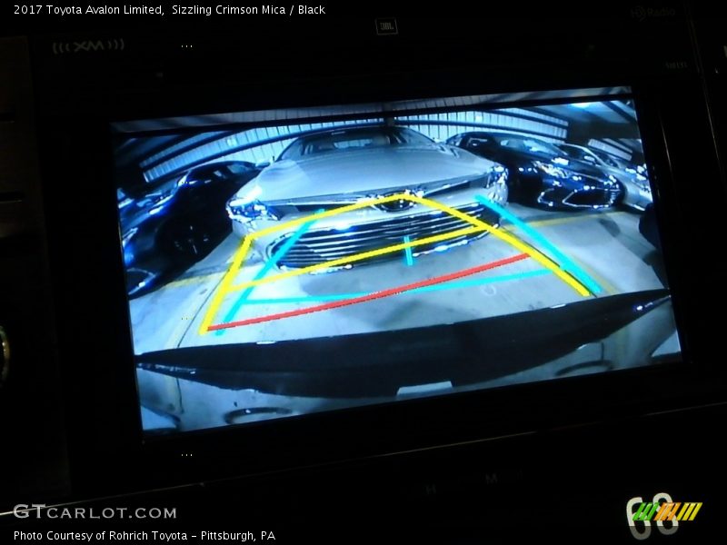 Sizzling Crimson Mica / Black 2017 Toyota Avalon Limited