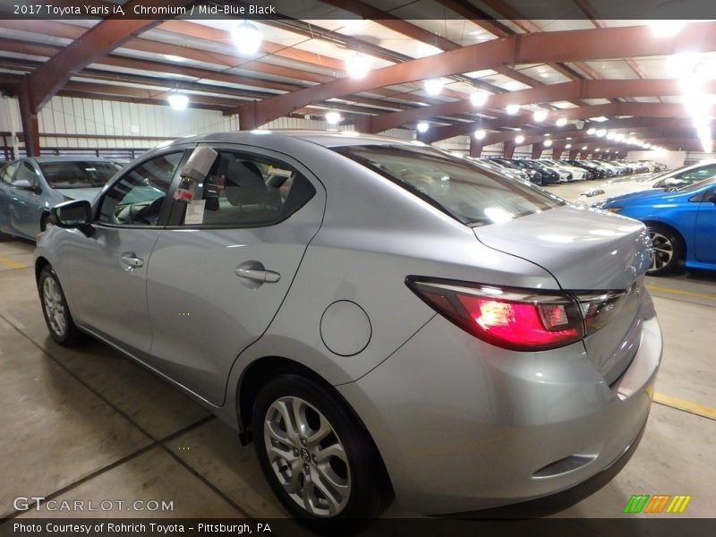 Chromium / Mid-Blue Black 2017 Toyota Yaris iA
