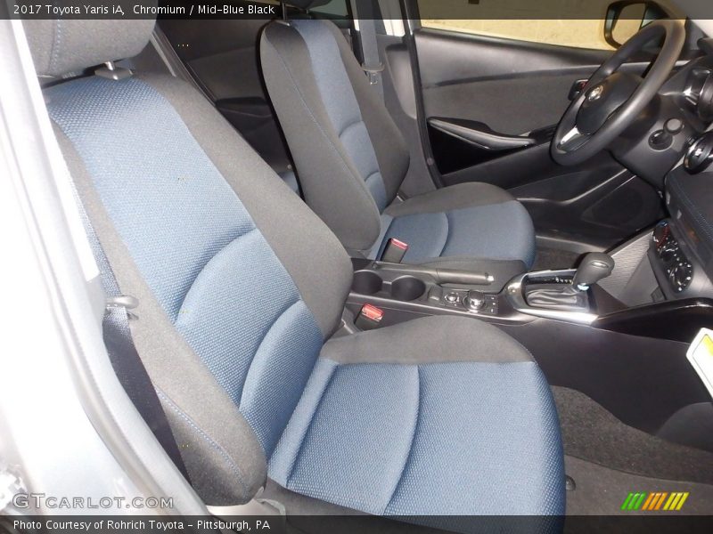 Chromium / Mid-Blue Black 2017 Toyota Yaris iA