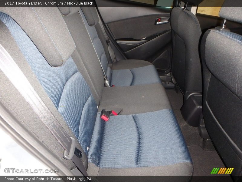 Chromium / Mid-Blue Black 2017 Toyota Yaris iA