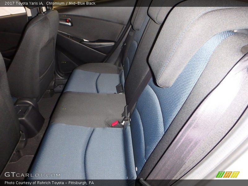 Chromium / Mid-Blue Black 2017 Toyota Yaris iA