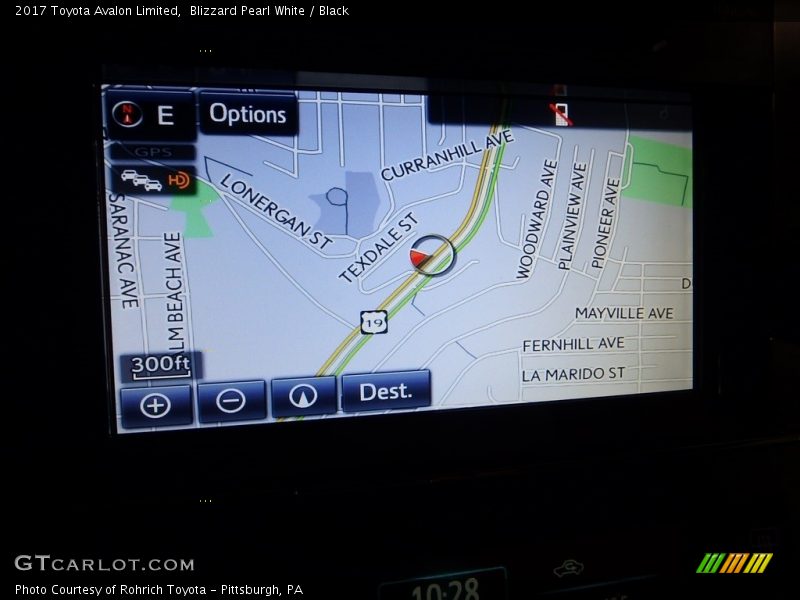Blizzard Pearl White / Black 2017 Toyota Avalon Limited