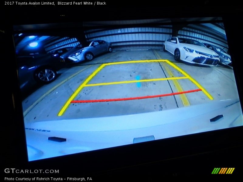 Blizzard Pearl White / Black 2017 Toyota Avalon Limited