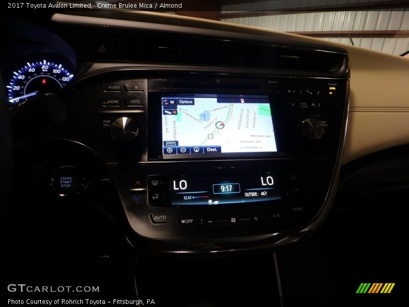 Creme Brulee Mica / Almond 2017 Toyota Avalon Limited