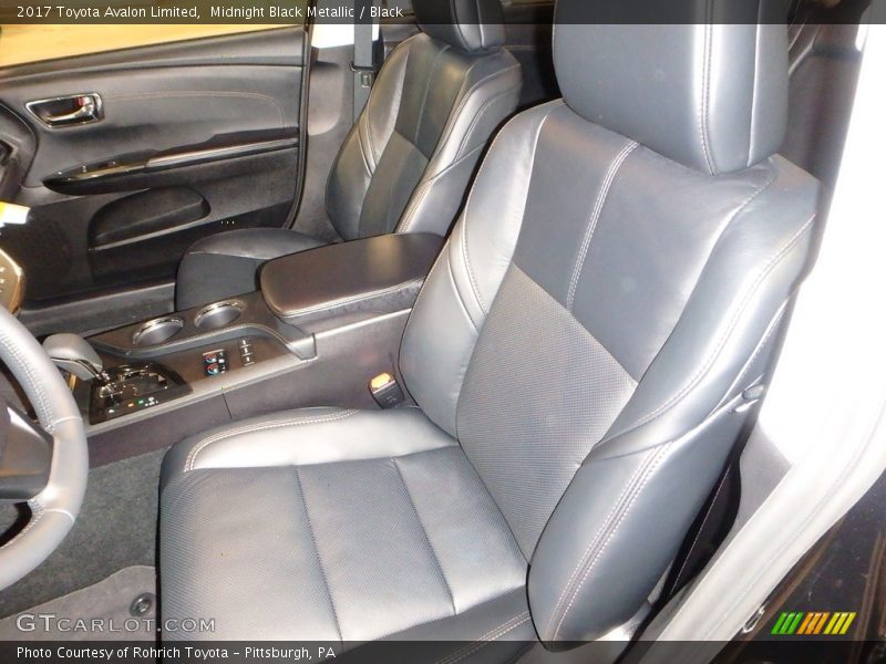 Midnight Black Metallic / Black 2017 Toyota Avalon Limited