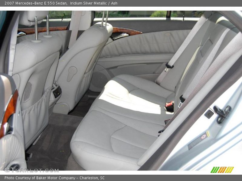 Iridium Silver Metallic / Ash 2007 Mercedes-Benz E 550 Sedan