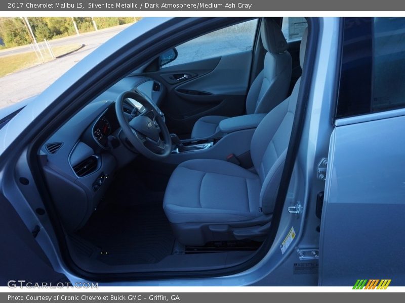 Silver Ice Metallic / Dark Atmosphere/Medium Ash Gray 2017 Chevrolet Malibu LS