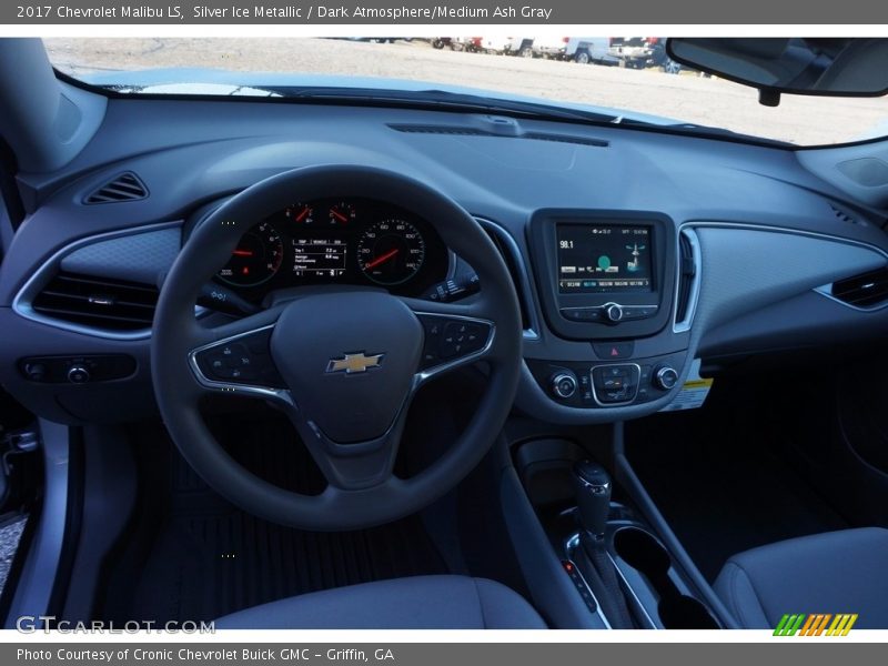 Silver Ice Metallic / Dark Atmosphere/Medium Ash Gray 2017 Chevrolet Malibu LS