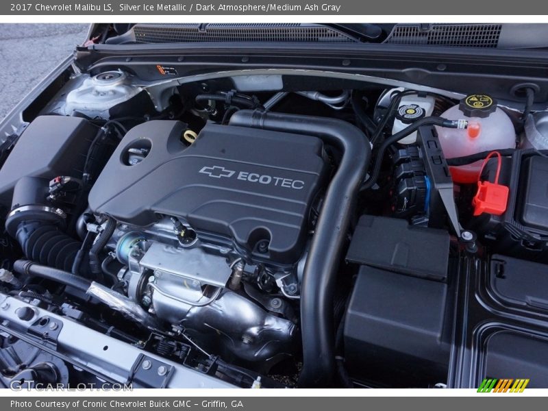 Silver Ice Metallic / Dark Atmosphere/Medium Ash Gray 2017 Chevrolet Malibu LS