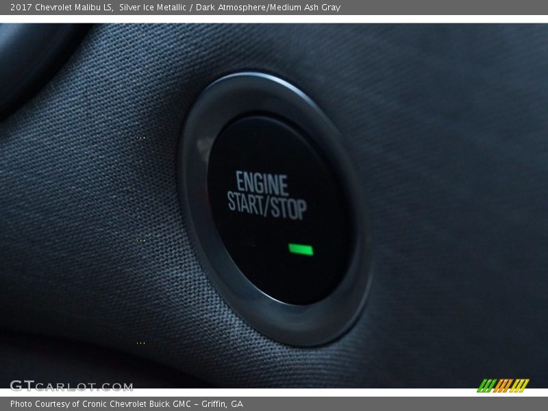 Silver Ice Metallic / Dark Atmosphere/Medium Ash Gray 2017 Chevrolet Malibu LS