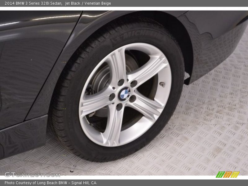 Jet Black / Venetian Beige 2014 BMW 3 Series 328i Sedan