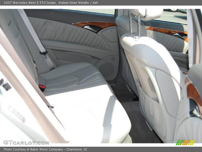 Iridium Silver Metallic / Ash 2007 Mercedes-Benz E 550 Sedan