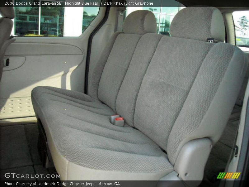 Midnight Blue Pearl / Dark Khaki/Light Graystone 2006 Dodge Grand Caravan SE