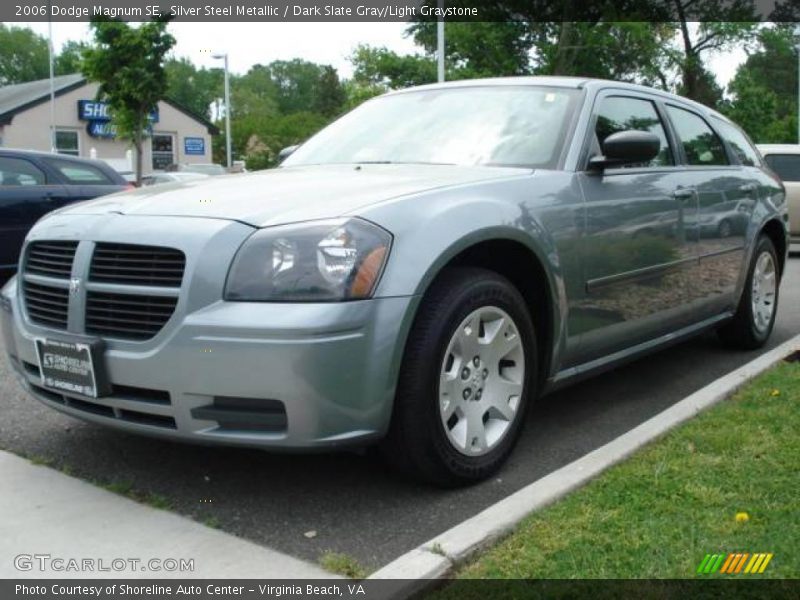 Silver Steel Metallic / Dark Slate Gray/Light Graystone 2006 Dodge Magnum SE
