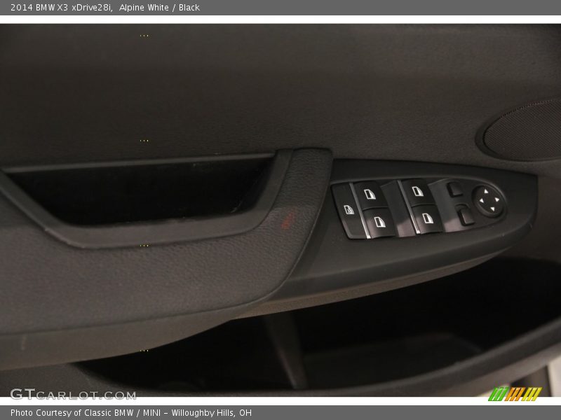 Alpine White / Black 2014 BMW X3 xDrive28i