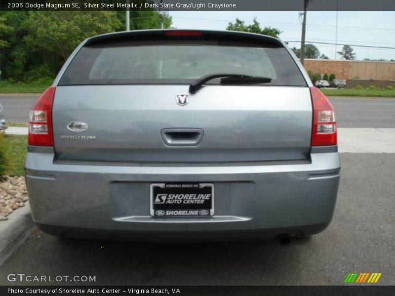 Silver Steel Metallic / Dark Slate Gray/Light Graystone 2006 Dodge Magnum SE
