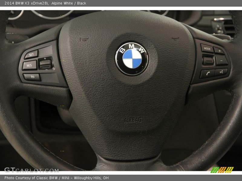 Alpine White / Black 2014 BMW X3 xDrive28i