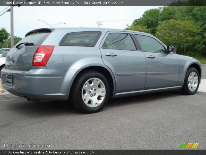 Silver Steel Metallic / Dark Slate Gray/Light Graystone 2006 Dodge Magnum SE