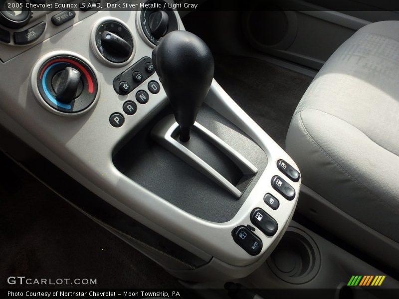 Dark Silver Metallic / Light Gray 2005 Chevrolet Equinox LS AWD