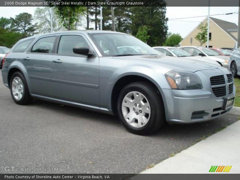Silver Steel Metallic / Dark Slate Gray/Light Graystone 2006 Dodge Magnum SE