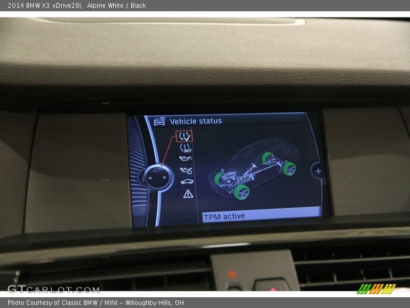 Alpine White / Black 2014 BMW X3 xDrive28i
