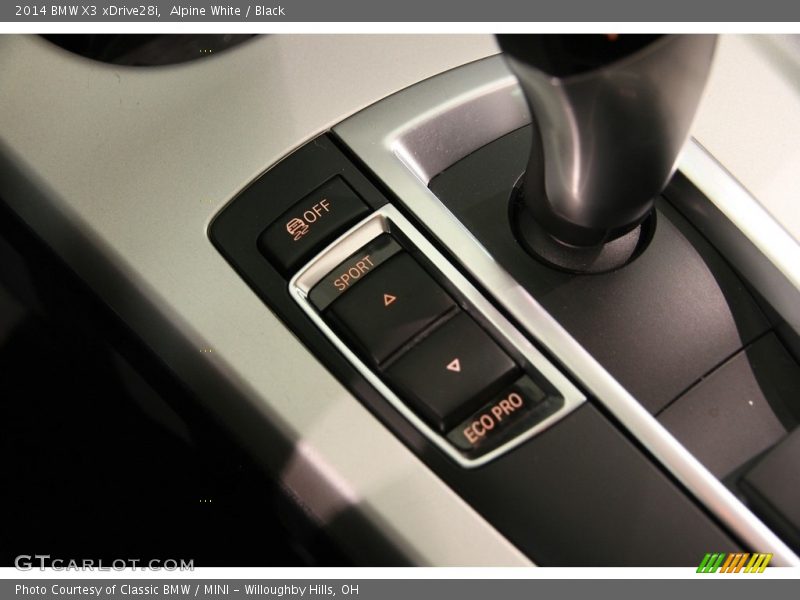 Alpine White / Black 2014 BMW X3 xDrive28i