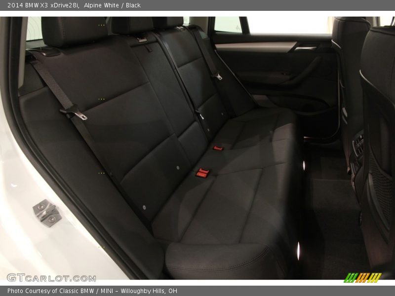 Alpine White / Black 2014 BMW X3 xDrive28i