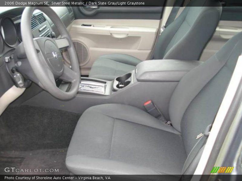 Silver Steel Metallic / Dark Slate Gray/Light Graystone 2006 Dodge Magnum SE