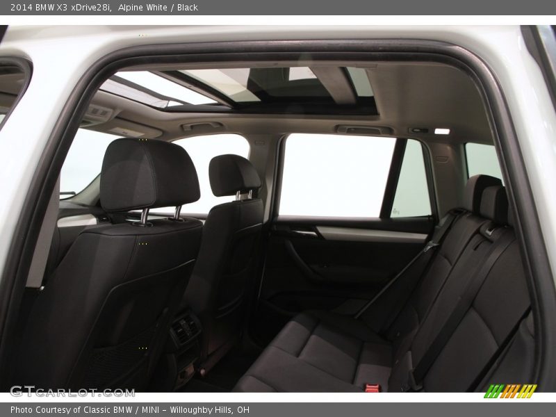 Alpine White / Black 2014 BMW X3 xDrive28i