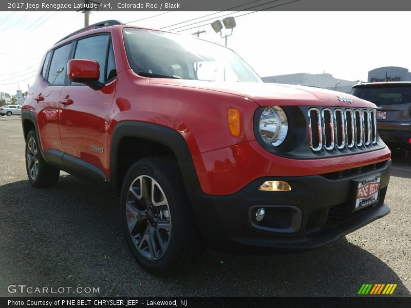 Colorado Red / Black 2017 Jeep Renegade Latitude 4x4