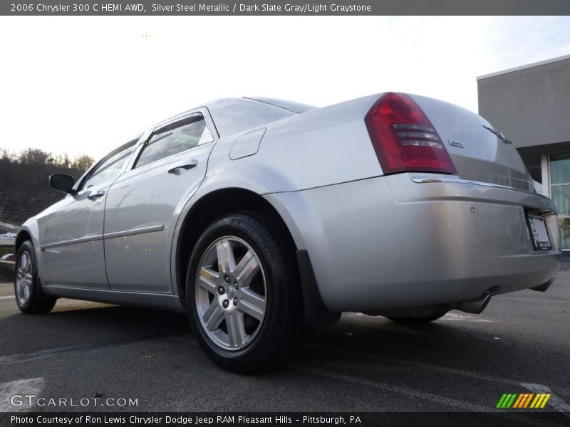 Silver Steel Metallic / Dark Slate Gray/Light Graystone 2006 Chrysler 300 C HEMI AWD