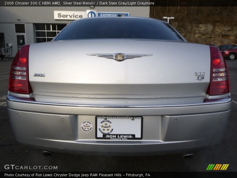 Silver Steel Metallic / Dark Slate Gray/Light Graystone 2006 Chrysler 300 C HEMI AWD